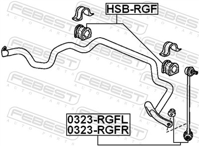 FEBEST 0323-RGFR EAN: 4056111064024.