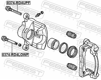 FEBEST 0374-RD4UPF EAN: 4056111105420.