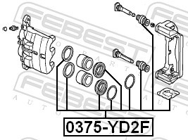FEBEST 0375-YD2F EAN: 4056111083803.