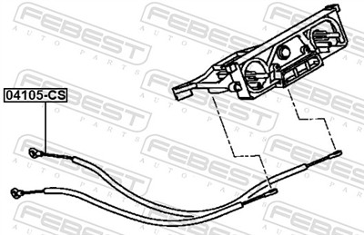 FEBEST 04105-CS EAN: 4056111145341.