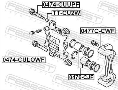 FEBEST 0474-CUUPF EAN: 4056111023724.