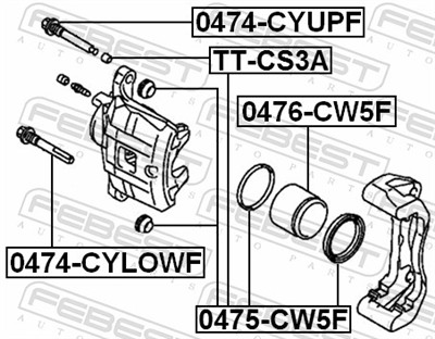 FEBEST 0475-CW5F EAN: 4056111048918.