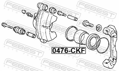 FEBEST 0476-CKF EAN: 4056111023632.