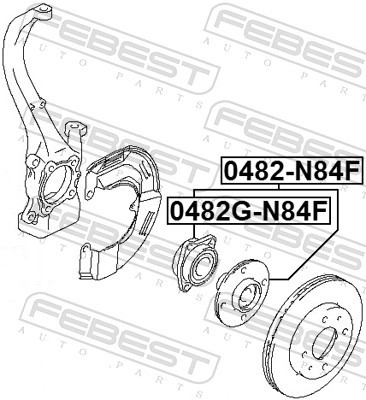 FEBEST 0482G-N84F EAN: 4056111114262.