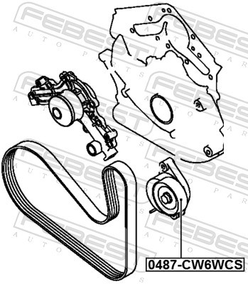 FEBEST 0487-CW6WCS EAN: 4056111090702.