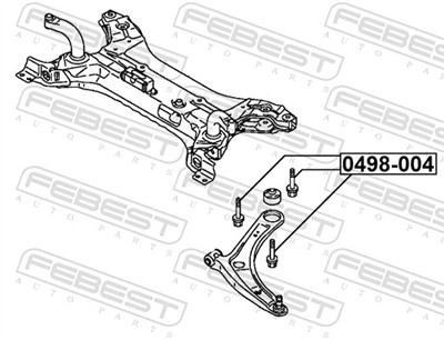FEBEST 0498-004 EAN: 4056111147048.