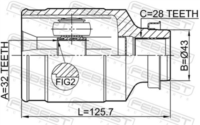 FEBEST 0511-GHMTRH EAN: 4056111096483.