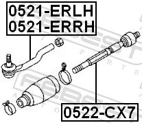 FEBEST 0521-ERLH EAN: 4056111075051.