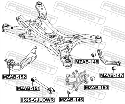 FEBEST 0525-GJLOWR EAN: 4056111179346.
