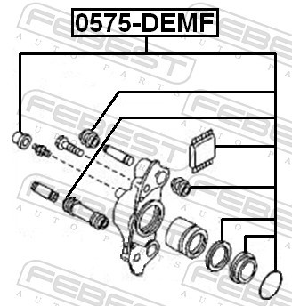 FEBEST 0575-DEMF EAN: 4056111065809.