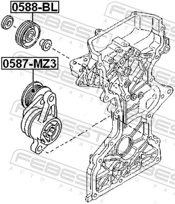 FEBEST 0588-BL EAN: 4056111081403.