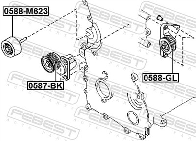 FEBEST 0588-GL EAN: 4056111087122.