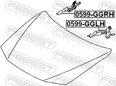 FEBEST 0599-GGRH EAN: 4056111076195.