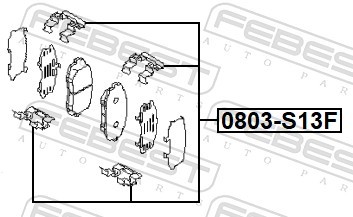 FEBEST 0803-S13F EAN: 4056111179070.