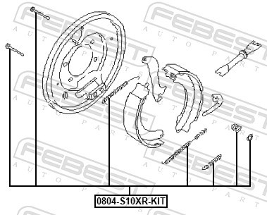 FEBEST 0804-S10XR-KIT