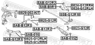 FEBEST 0829-002-KIT EAN: 4056111152585.