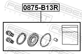 FEBEST 0875-B13R EAN: 4056111083964.