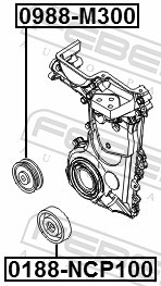 FEBEST 0988-M300 EAN: 4056111132778.