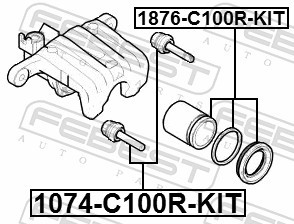 FEBEST 1074-C100R-KIT EAN: 4056111117430.
