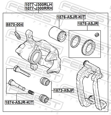 FEBEST 1077-J300RLH
