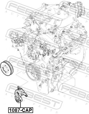 FEBEST 1087-CAP EAN: 4056111091563.