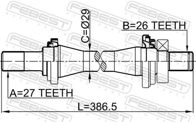 FEBEST 1212-TUC EAN: 4056111044415.
