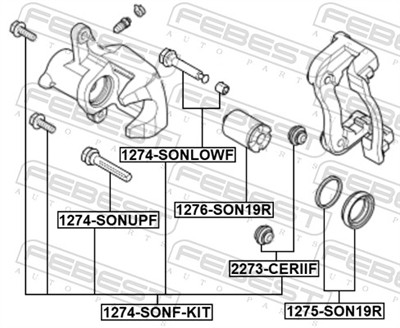 FEBEST 1276-SON19R EAN: 4056111168166.
