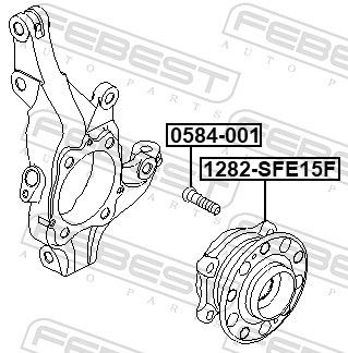 FEBEST 1282-SFE15F EAN: 4056111144764.