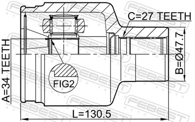 FEBEST 1411-REXIIPT EAN: 4056111050270.