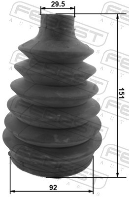 FEBEST 1617P-163 EAN: 4056111132648.