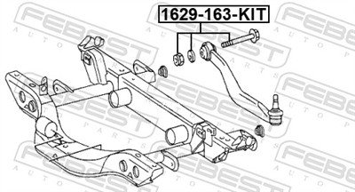 FEBEST 1629-163-KIT EAN: 4056111140117.