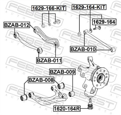 FEBEST 1629-166-KIT EAN: 4056111180182.