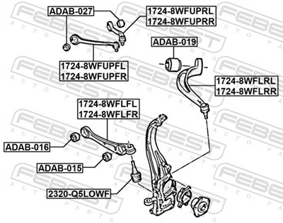 FEBEST 1724-8WFUPFL EAN: 4056111169293.