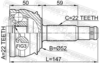 FEBEST 1810-1007 EAN: 4056111035215.