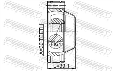 FEBEST 1811-MOKFSHA EAN: 4056111133003.