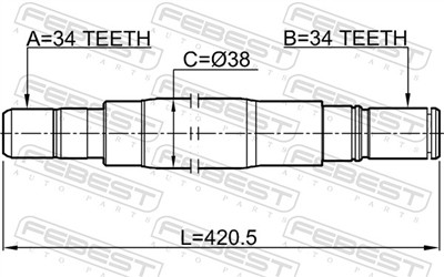 FEBEST 1812-MOKRH EAN: 4056111132938.