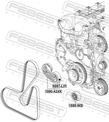 FEBEST 1890-A24X EAN: 4056111176819.