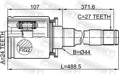 FEBEST 1911-E83RH EAN: 4056111102214.
