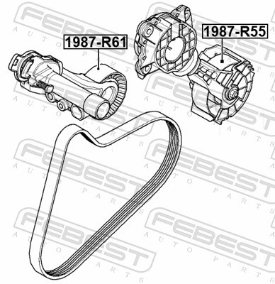 FEBEST 1987-R55 EAN: 4056111103228.