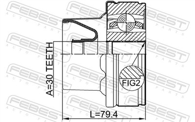 FEBEST 2011-NITSHA EAN: 4056111118505.