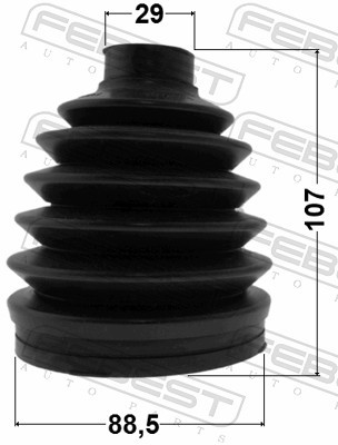 FEBEST 2017P-GRCH EAN: 4056111098869.