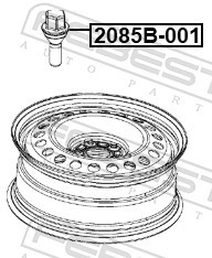 FEBEST 2085B-001 EAN: 4056111159195.