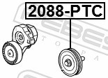 FEBEST 2088-PTC EAN: 4056111107684.