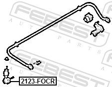 FEBEST 2123-FOCR EAN: 4056111091693.