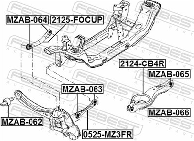 FEBEST 2124-CB4R EAN: 4056111080543.