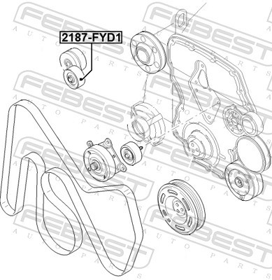 FEBEST 2187-FYD1 EAN: 4056111103020.