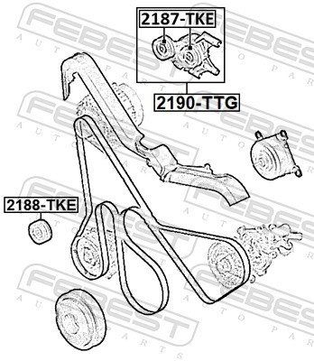 FEBEST 2190-TTG EAN: 4056111174471.