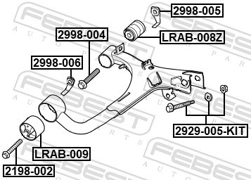 FEBEST 2198-002 EAN: 4056111154985.
