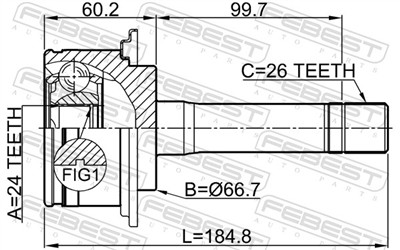 FEBEST 2210-SPM EAN: 4056111078625.