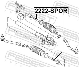 FEBEST 2222-SPOR EAN: 4056111078571.
